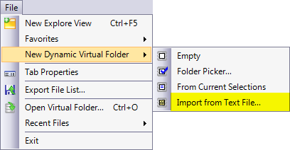 New Dynamic Folder From Text File